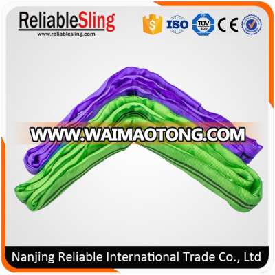 2T Low Stretch Endless Polyester Round Rigging Straps