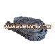 70mmx1m SWL 4000KG color code soft round lifting sling with ce gs