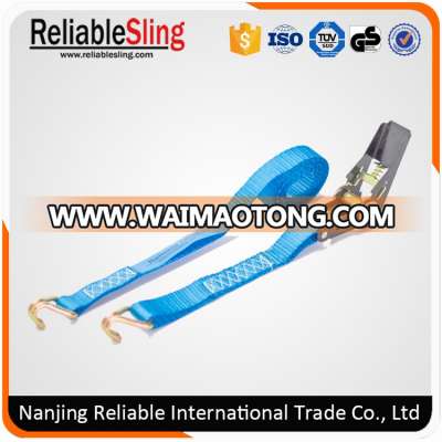 25MM Blue Polyester Webbing Mini Tie Down Ratchet- B.S. 1000KG