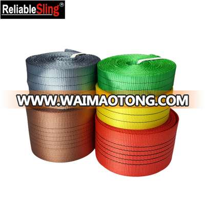 Heavy Duty Low Elongation Strong Polyestr Sling Webbing