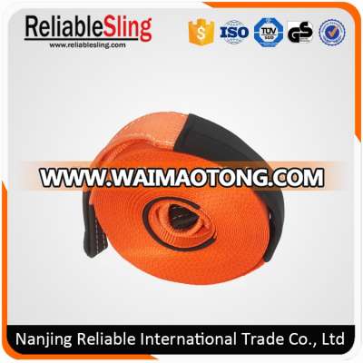 Polyester Heavy Duty Strap Snatch 8000kg with Reinforced Loop Ends