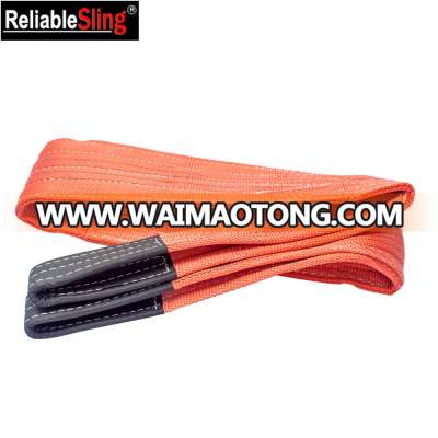 Industrial Grade Polyester Eye and Eye Heavy Duty Hoist Straps