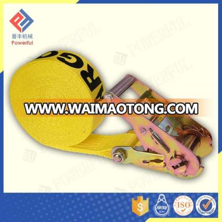 All Type Polyester Webbing Ratchet Tie Down Lashing Belt